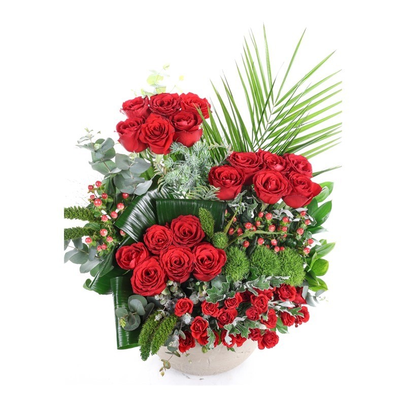 Royal Rouge Kırmızı Gül Aranjmanı